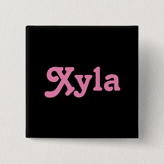 Button Xyla (Vorderseite)