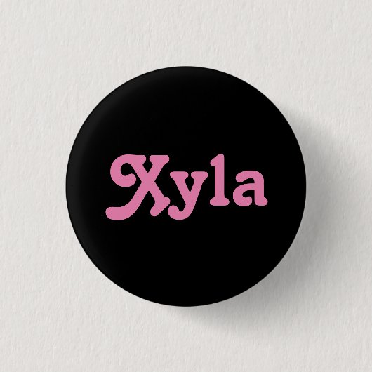 Button Xyla (Vorderseite)