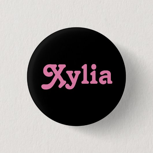 Button Xylia (Vorderseite)