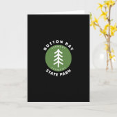 Button Y State Park Vermont Vt Wald Baum Dge  Karte (Gelbe Blume)