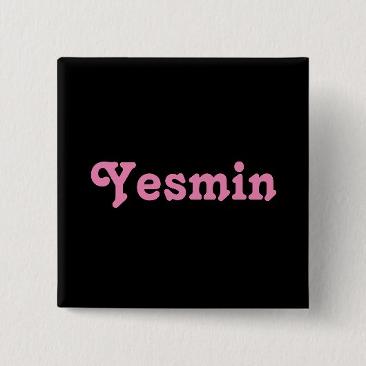 Button Yesmin (Vorderseite)