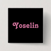Button Yoselin (Vorderseite)