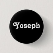 Button Yoseph (Vorderseite)