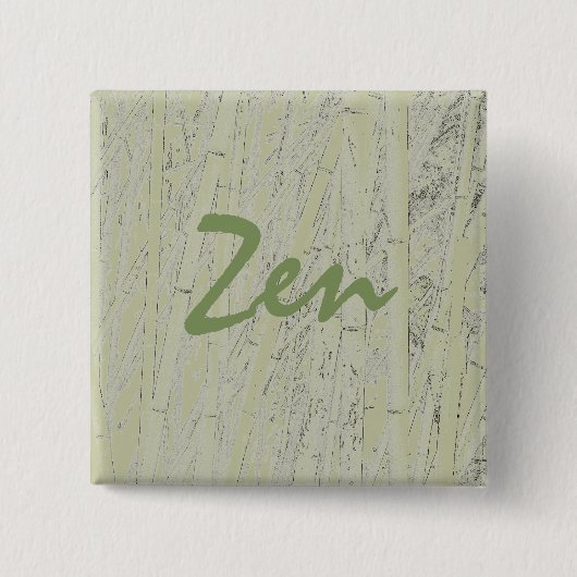 Button "Zen Bamboo" (Vorderseite)
