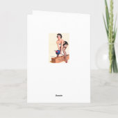 Button zum Heften Karte (Rückseite)