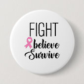 Button zur Sensibilisierung für Brustkrebs (Vorderseite)
