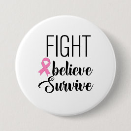 Button zur Sensibilisierung für Brustkrebs