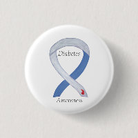 Button zur Sensibilisierung für Diabetes