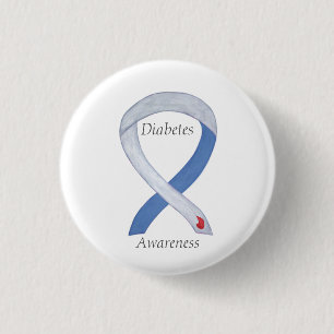 Button zur Sensibilisierung für Diabetes