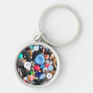 Buttonbänder Schlüsselanhänger