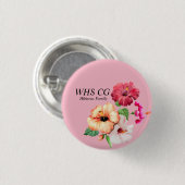 Buttone der Hibiskus-Familien-CG Button (Vorne & Hinten)