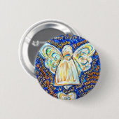 Buttone für den Angel-Button mit blauer und golden Button (Vorne & Hinten)