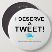 Buttone, Knöpfe - ich verdiene getweetete Button (Vorne & Hinten)