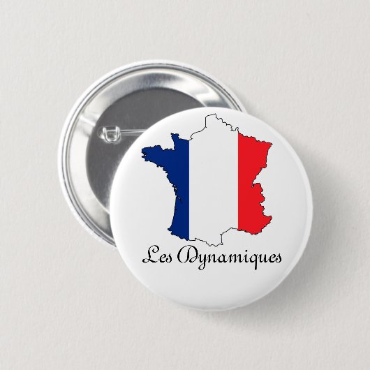 Buttone "Les Dynamiques " Button (Vorne & Hinten)