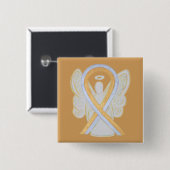 Buttone mit den Tasten "Gold" und "Silver Engel Aw Button (Vorne & Hinten)
