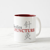 Buttone und Nadel-Tasse Zweifarbige Tasse (VorderseiteRechts)