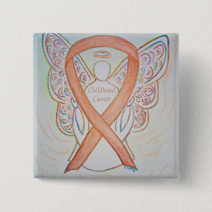 Buttone zur Sensibilisierung der Kinder für den En Button