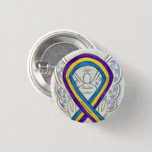 Buttone zur Sensibilisierung für den Angel-Blasenk Button (Vorne & Hinten)