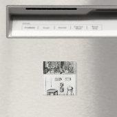 Buttonhersteller & Spitzenhersteller Magnet (In Situ (Geschirrspüler))
