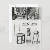 Buttonhersteller & Spitzenhersteller Postkarte (Vorne/Hinten)