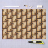 ButtonMix Cream und Brown Seidenpapier (Handwerk)