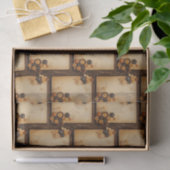 ButtonMix Cream und Brown Seidenpapier (Geschenk)