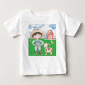 Buttons Baby T-shirt (Vorderseite)