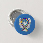 Buttons für das Button "Blase Cancer Awareness Rib (Vorne & Hinten)