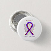 Buttons für den Angel Chronic Migraines Awareness (Vorne & Hinten)