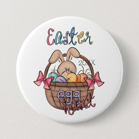 Buttons für die Ostereisjagd (Vorderseite)