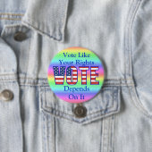 Buttons für LGBT-Rechte (Beispiel)