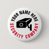 Buttons für Mitarbeiter von Sicherheitsunternehmen (Vorderseite)