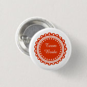 Buttons für moderne Hochzeitsmannschaften (Vorne & Hinten)