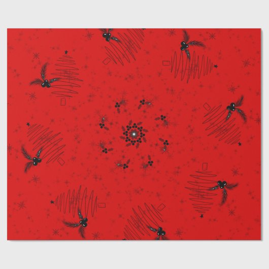 Buttons Geschenkpapier (Flach)