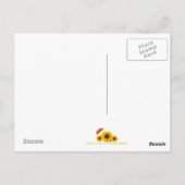 BUTTONS ~ Get Well Postcard Postkarte (Rückseite)