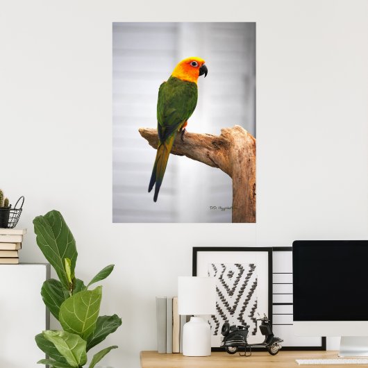 Buttons III Poster (Heimbüro)