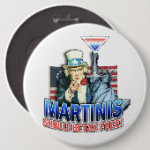 Buttons - Martinis sollte steuerfrei sein (Vorne & Hinten)