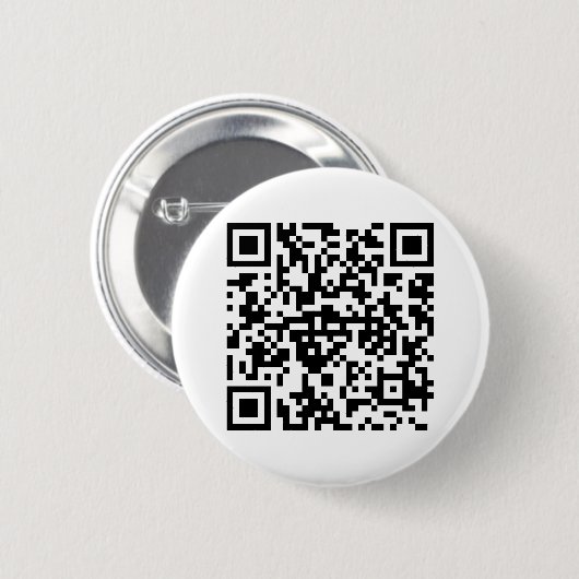 Buttons mit QR-Code (Vorne & Hinten)