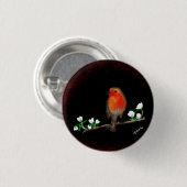 Buttons mit roten Abzeichen, Originalkunst zeichne (Vorne & Hinten)