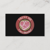 Buttons mit schwarzem Hintergrund Visitenkarte (Rückseite)