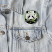 Buttons riesiger Panda. Panda Geant. (Beispiel)