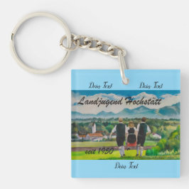 Buttons Schlüsselanhänger