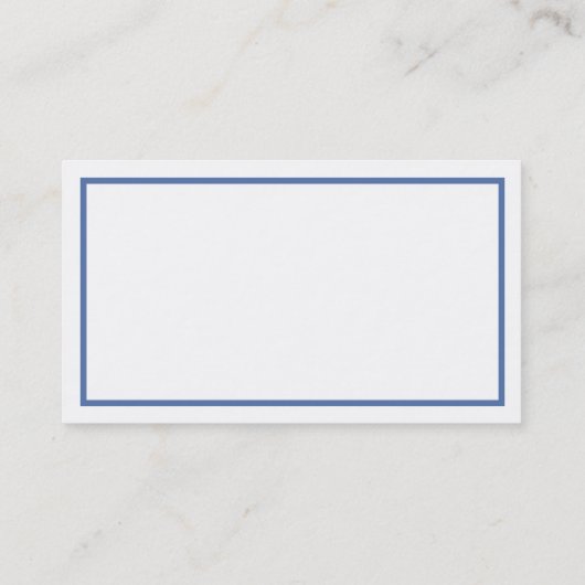 Buttons und Spitzen-Nähte Visitenkarte (Rückseite)