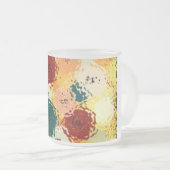 Buttons unter Mattierter Tasse aus Glas (VorderseiteRechts)