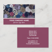 Buttons Visitenkarte zum Nähen von Kleinkrafträder (Vorne/Hinten)