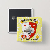 Buttons Wallis Suisse-Schweiz (Vorne & Hinten)