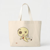 Buttontasche Jumbo Stoffbeutel (Vorne)