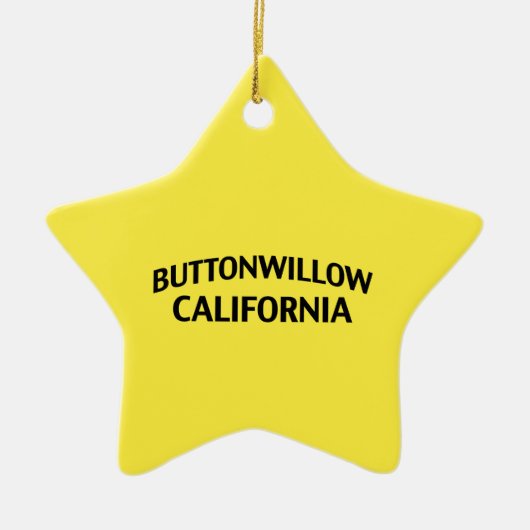 Buttonwillow Kalifornien Keramikornament (Vorne)
