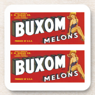 Buxom Mellons Getränkeuntersetzer