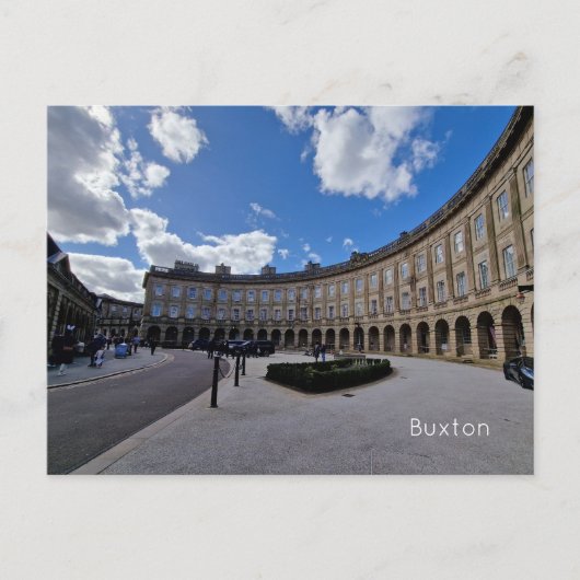 Buxton - Der Halbmond Postkarte (Vorderseite)